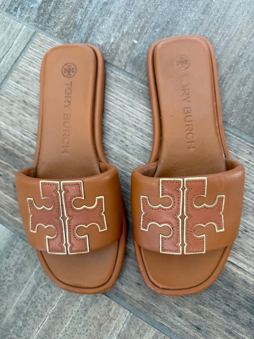 Tory Burch Double T Sport Slide size 7 - Picture 4 of 10